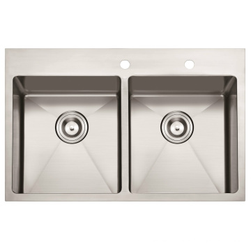 American Standard Hm3322 32"X22"X10" Topmount Hand Made Stainless Steel Kitchen Sink